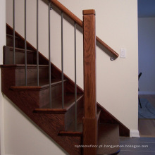 Modern Design Round Solid Wood Handrail Price